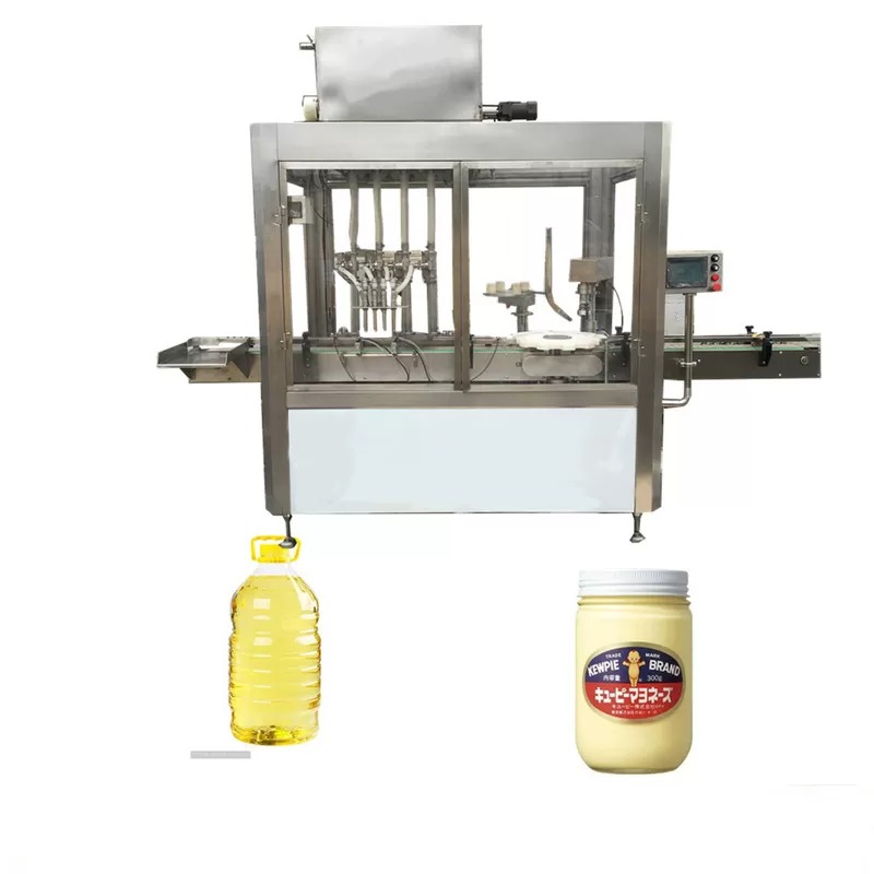 Máquina de llenado de aceite de oliva de 220V 1.5kw