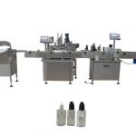 Máquinas de etiquetado de llenado y tapado de bombas peristálticas utilizadas para botellas de unicornio de 60 ml