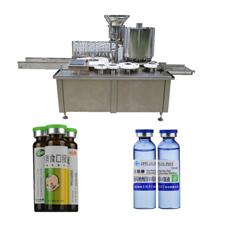 Máquina de llenado de aceite ahumado e-líquido de jugo de 10ml-100ml Vape e, máquina de llenado, tapado y etiquetado