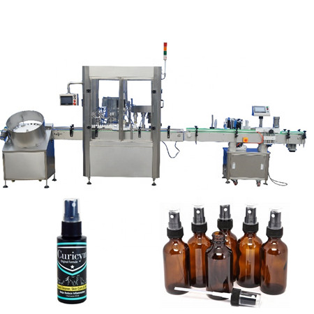 Máquina de embotellado neumática de la pequeña escala 10-50ml para el aceite líquido