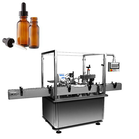 Máquina dispensadora de aceite de bomba peristáltica e máquina de llenado de jugo líquido
