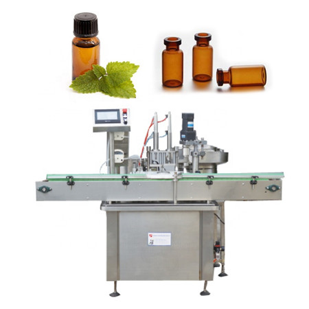 Línea de máquina de llenado y tapado de líquidos farmacéuticos de alta velocidad para llenado de botellas de viales de líquido de jarabe