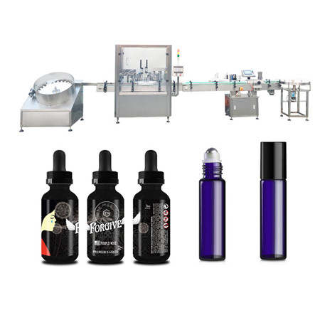 Perfume eléctrico rotativo de llenado rápido / fragancia / attar / aceite esencial / botella de líquido de cigarrillo electrónico pequeña máquina de llenado con CE