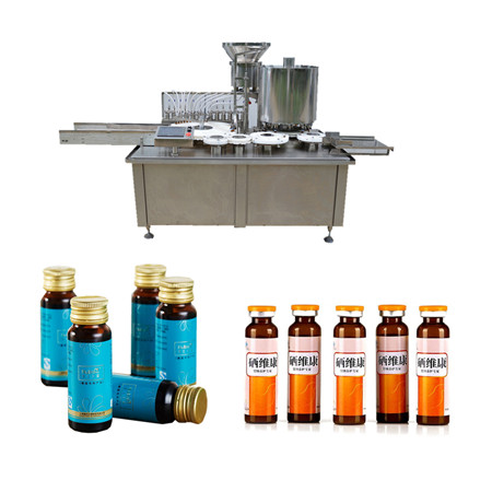 Máquina automática de llenado de aceite de botella de PET rotativa para aceite de girasol de oliva y línea de envasado de botellas de aceite de cocina