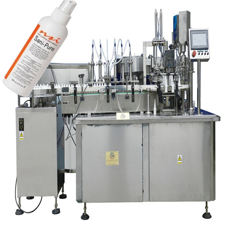 Soda Sugar Salt Powder Vidrio / Botella de plástico / Vial / Lata de aluminio / Línea de producción de la máquina de llenado y pesaje de envases