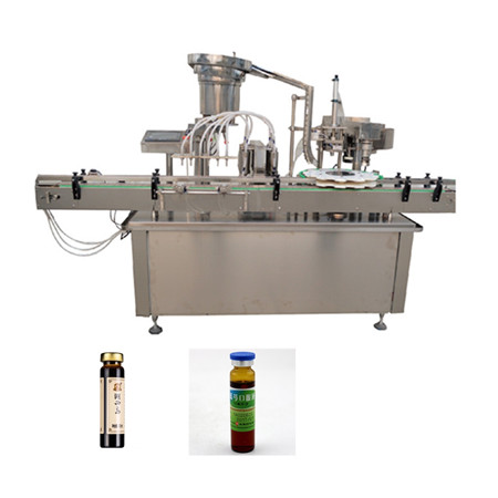 Máquina automática de llenado de aceite de cáñamo para botellas de 100 ml, máquina de llenado y taponado de aceite de oliva